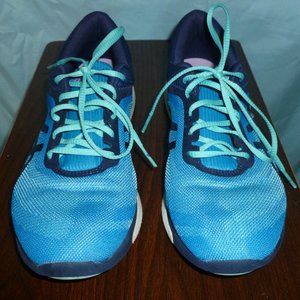 Cerium Blue Asics Fuze X Gel Running Shoes (W 10)